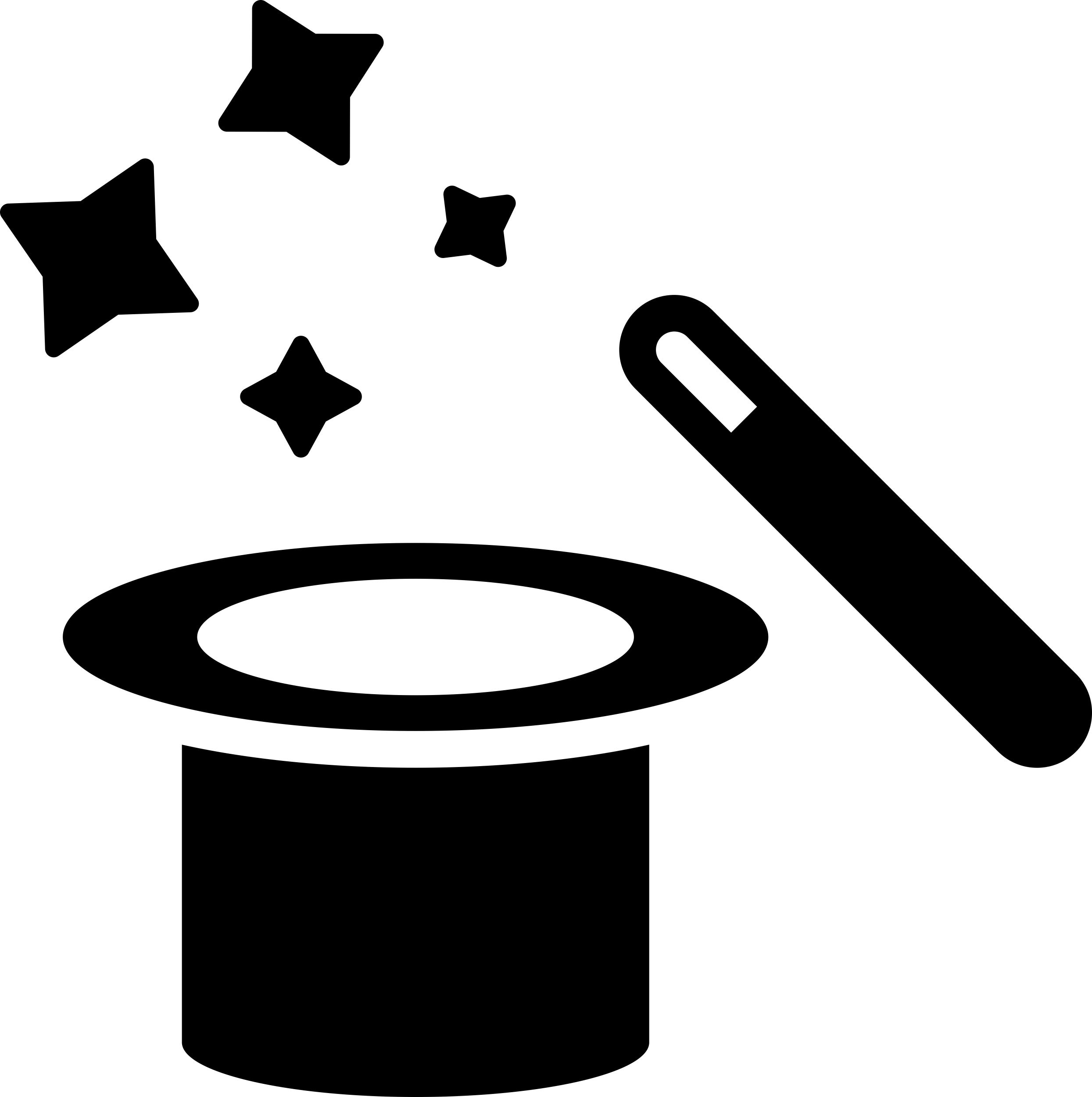 Hat And Magic Wand Editable Svg Line Art Free Vectors
